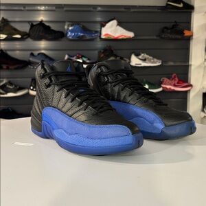 Air Jordan 12 Retro GS 6.5Y Blue-Black